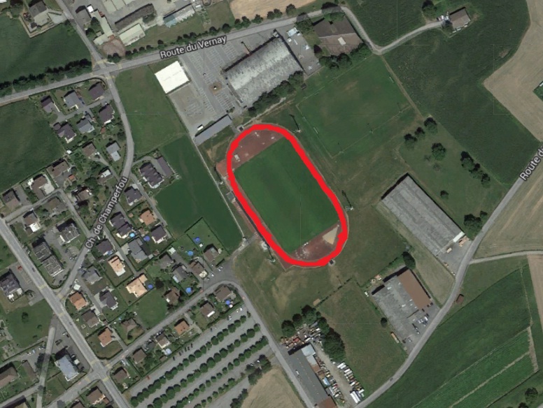 Plan du parcours Mini-Montheysannes — 500 m & 1 km
